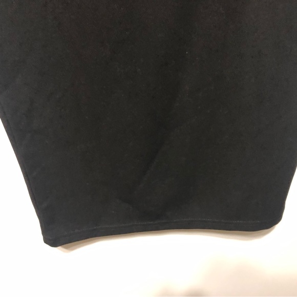 NEW Black dress with 3/4 ruffled finish sleeves, size M. - Picture 5 of 8